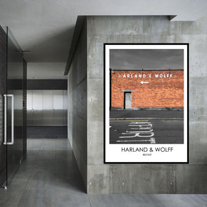 HARLAND AND WOLFF BELFAST - Contemporary Photography Print from Northern Ireland