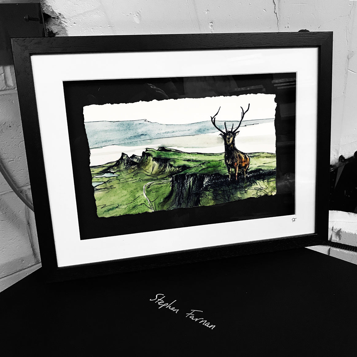 THE HIGHLANDS OF SCOTLAND - Scottish Highlands Mountains Britain by Stephen Farnan Made in Ireland - H13