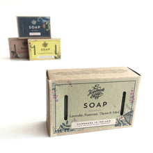 Load image into Gallery viewer, Lavender Rosemary Thyme &amp; Mint Soap - Handmade in Ireland
