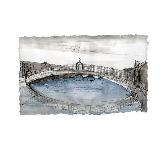 HA’PENNY BRIDGE, DUBLIN - (C) Iconic River Liffey Footbridge County Dublin by Stephen Farnan