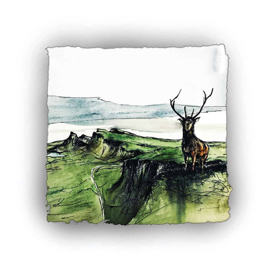 THE HIGHLANDS OF SCOTLAND - Scottish Highlands Mountains Britain by Stephen Farnan Made in Ireland - H13