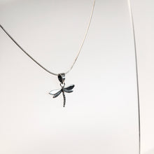 Load image into Gallery viewer, Dragonfly Pendant (small) - Silver
