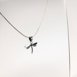 Dragonfly Pendant (small) - Silver