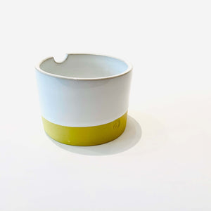 Sugar Bowl Yellow - Diem Pottery
