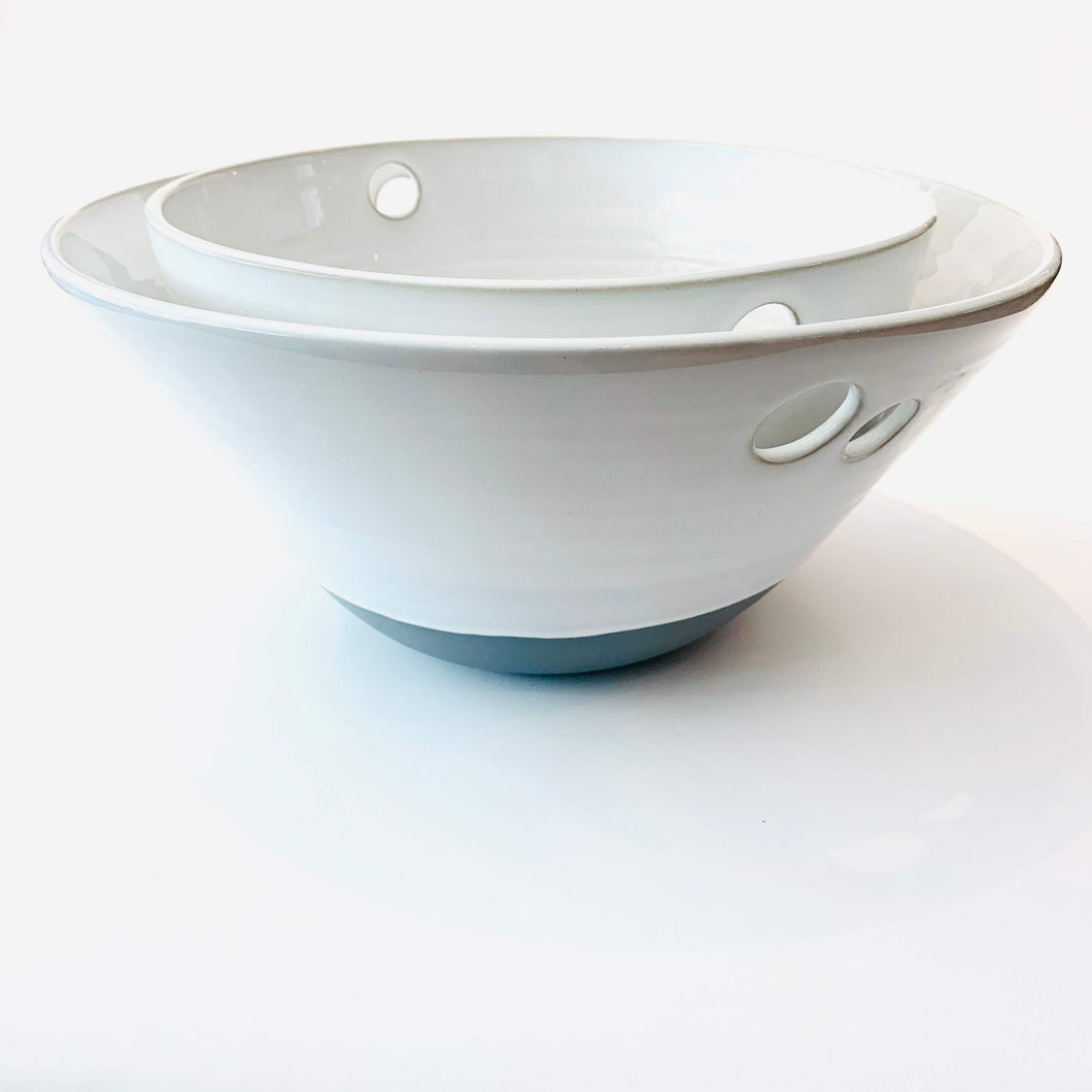 Grey Large & Medium Bowl Set - Diem Pottery