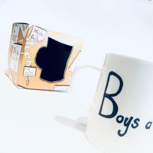 BOYS A DEAR - Belfast - Slang - humorous - bone - china - mug