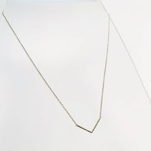 Load image into Gallery viewer, Gold Open V Necklace
