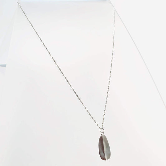 Silver Leaf Necklace