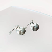 Load image into Gallery viewer, Silver Cornflake Earrings
