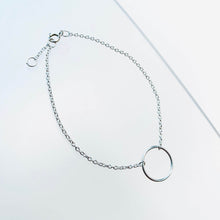 Load image into Gallery viewer, Silver Circle Bracelet
