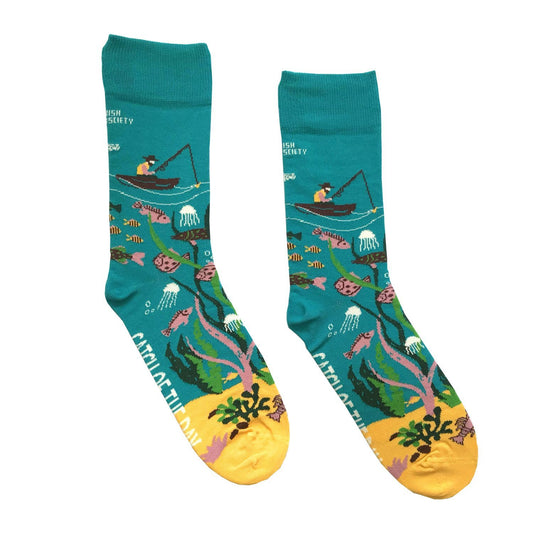CATCH OF THE DAY - Funny Irish Socks Made in Ireland