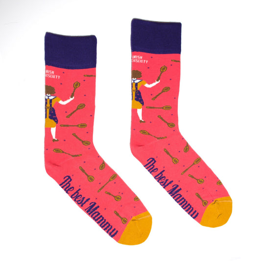 THE BEST MAMMY - Funny Irish Socks Made in Ireland