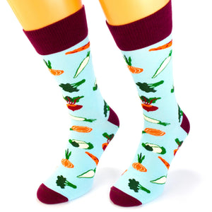 EAT YOUR VEGETABLES - Funny Irish Socks Made in Ireland