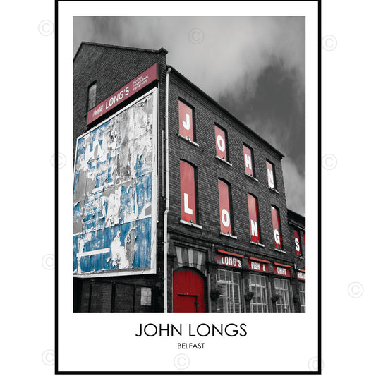 JOHN LONGS BELFAST - Contemporary Photography Print from Northern Ireland