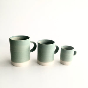 IRISH GREEN - Mug - Hand Thrown Contemporary Irish Pottery