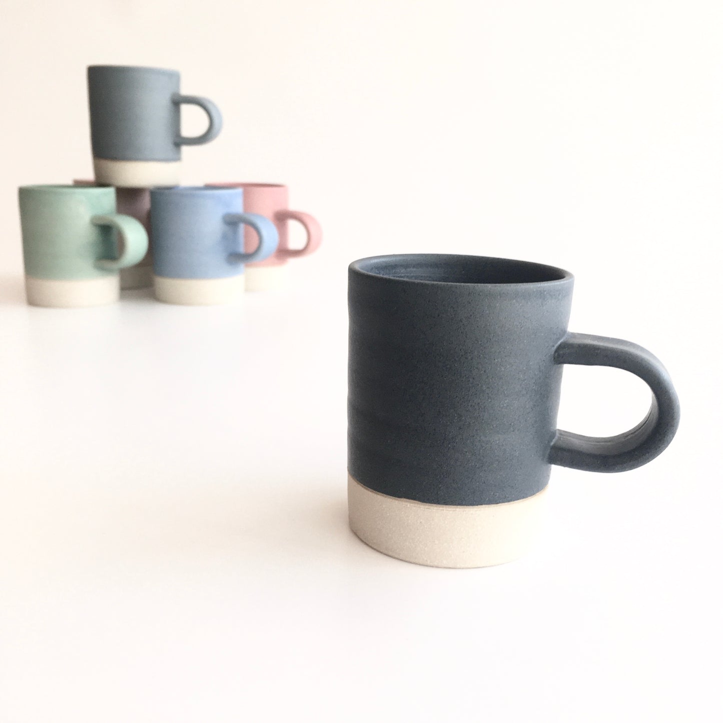 CHARCOAL - Mug - Hand Thrown Contemporary Irish Pottery
