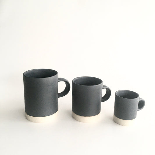 CHARCOAL - Mug - Hand Thrown Contemporary Irish Pottery
