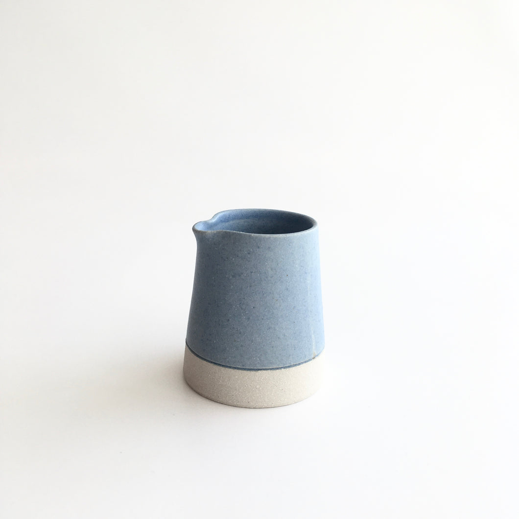 BLUE - Mini Creamer - Hand Thrown Contemporary Irish Pottery