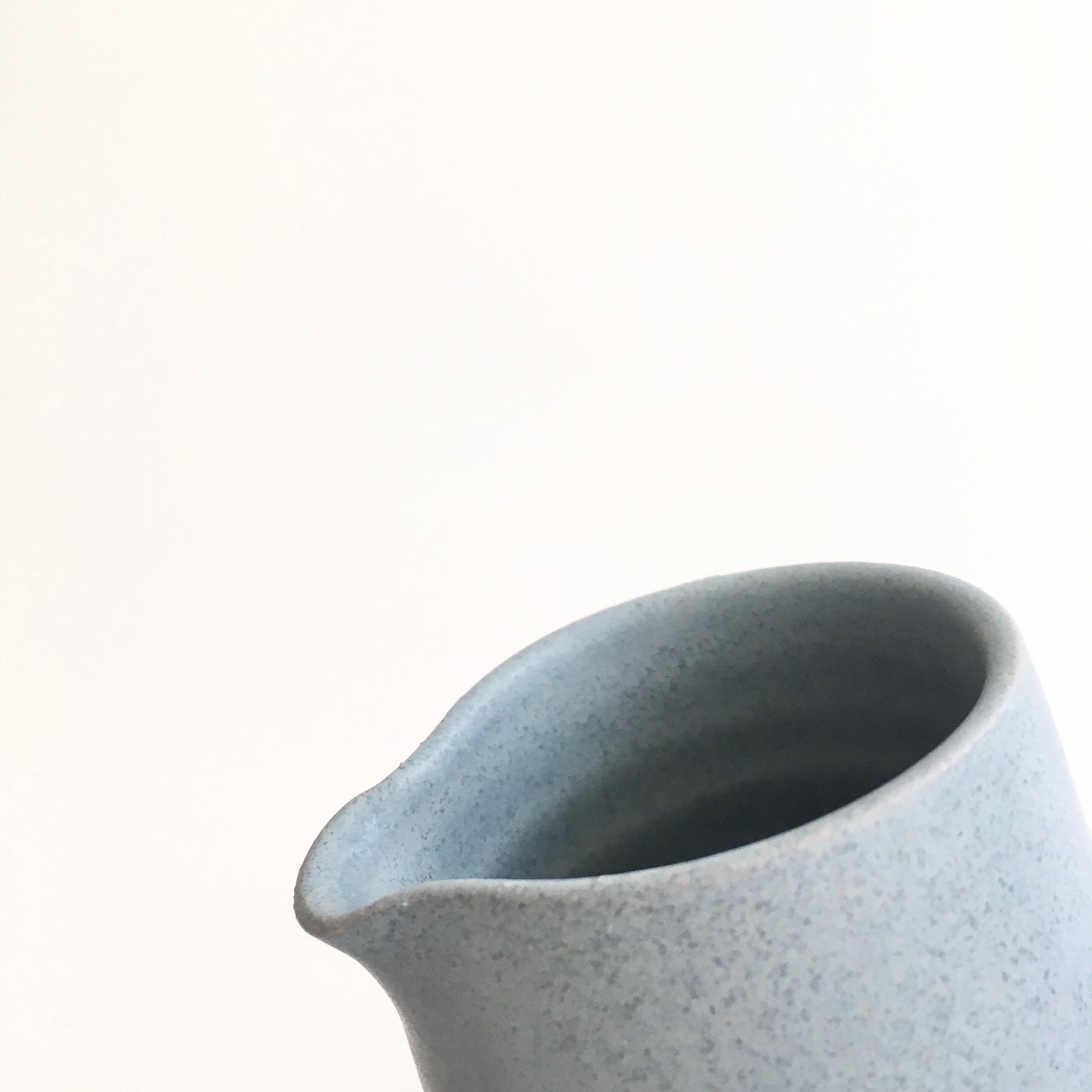 SOFT GREY - Mini Creamer - Hand Thrown Contemporary Irish Pottery