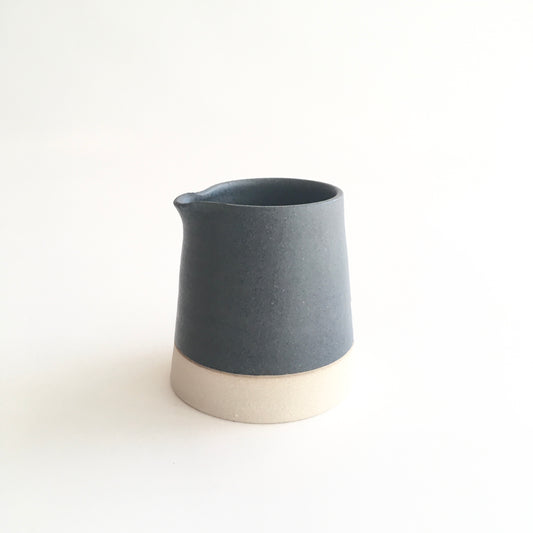 CHARCOAL - Mini Creamer - Hand Thrown Contemporary Irish Pottery