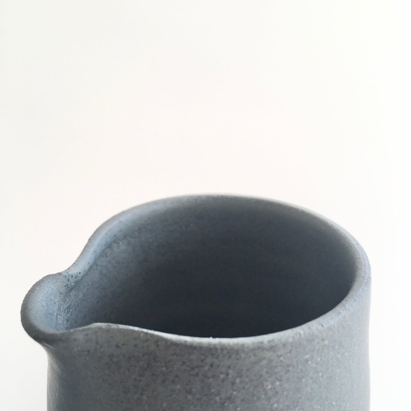 CHARCOAL - Mini Creamer - Hand Thrown Contemporary Irish Pottery