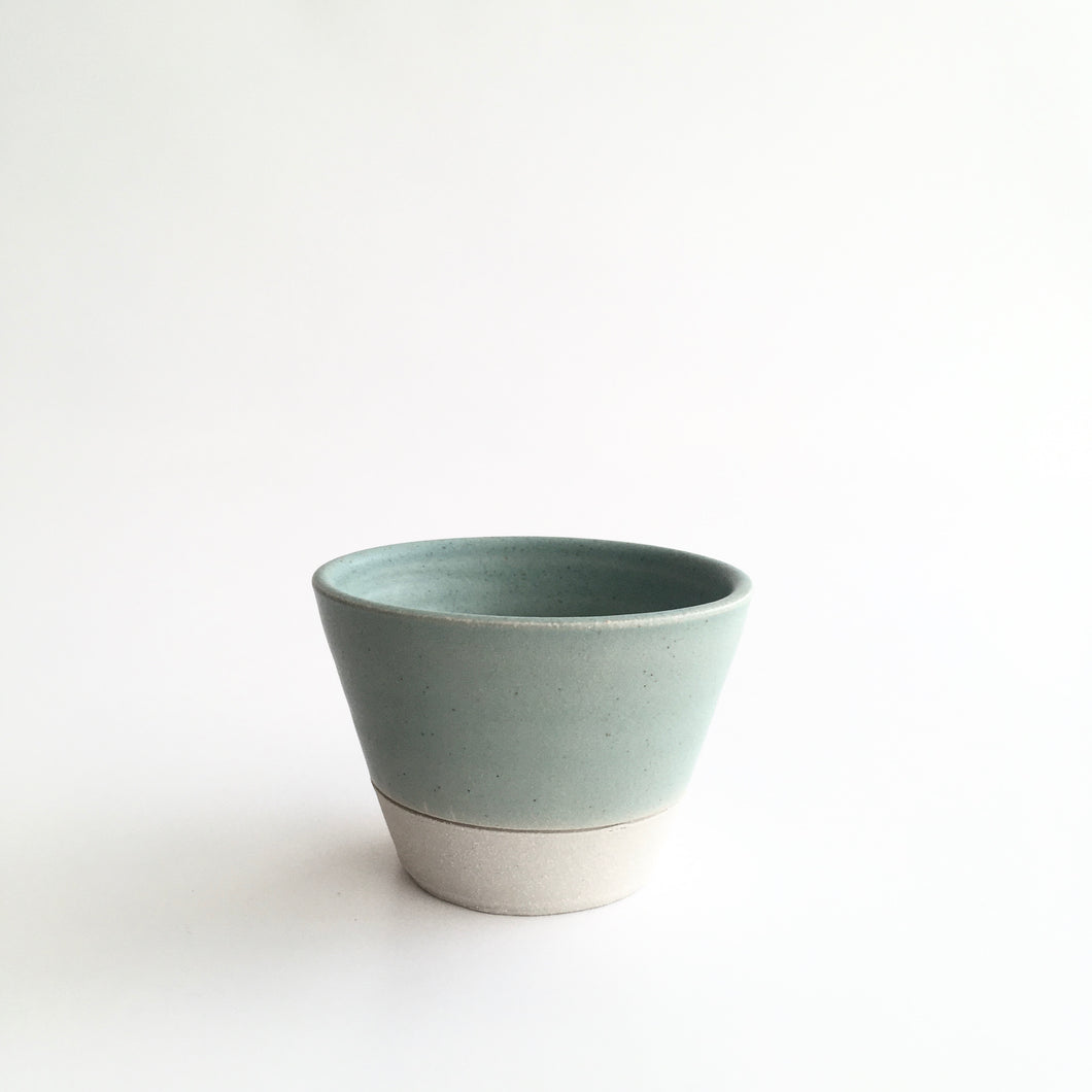 IRISH GREEN - Dip Bowl - Hand Thrown Contemporary Irish Pottery