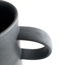 Load image into Gallery viewer, CHARCOAL - Tall Handled Jug - Hand Thrown Contemporary Irish Pottery
