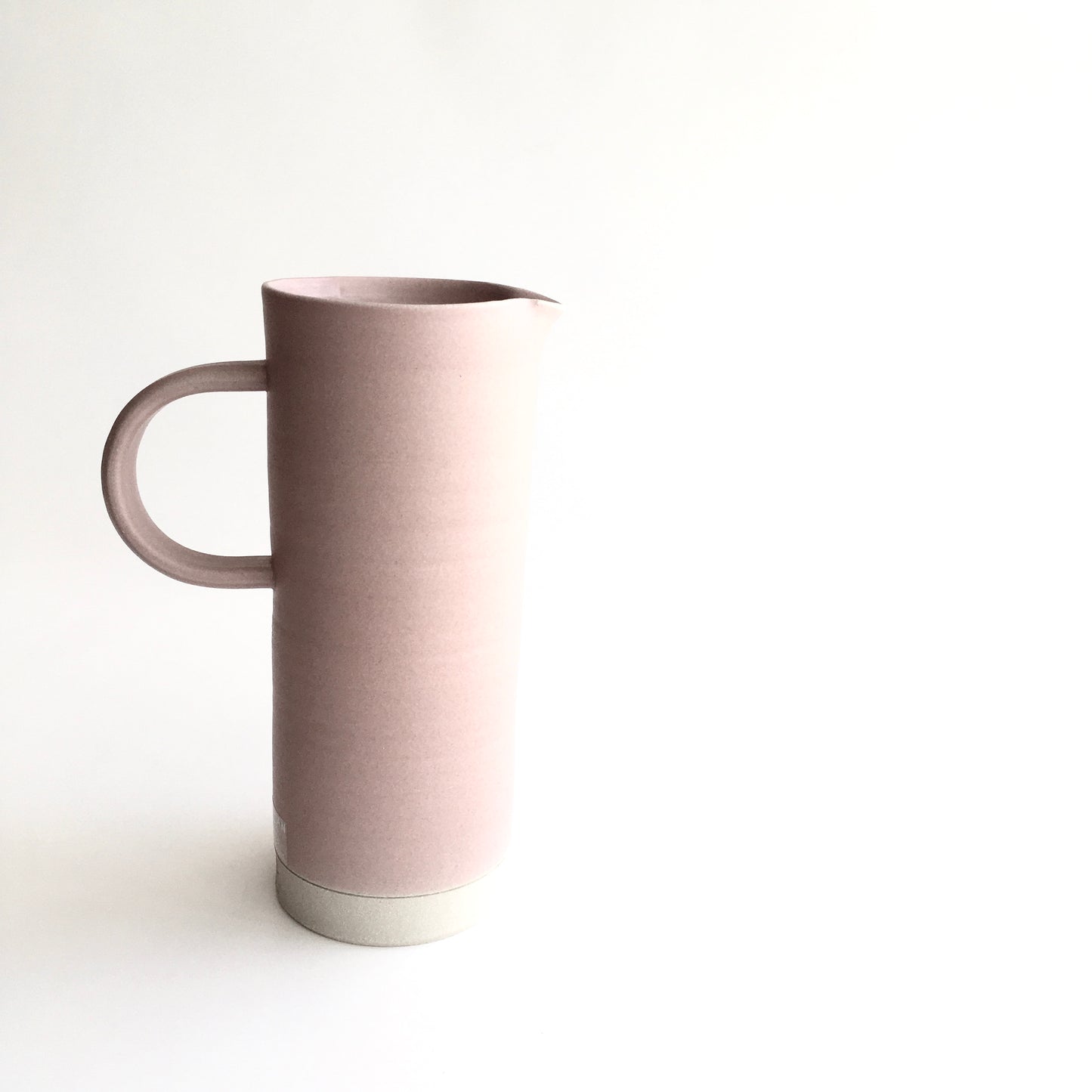 PINK - Tall Handled Jug - Hand Thrown Contemporary Irish Pottery