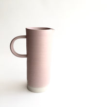 Load image into Gallery viewer, PINK - Tall Handled Jug - Hand Thrown Contemporary Irish Pottery
