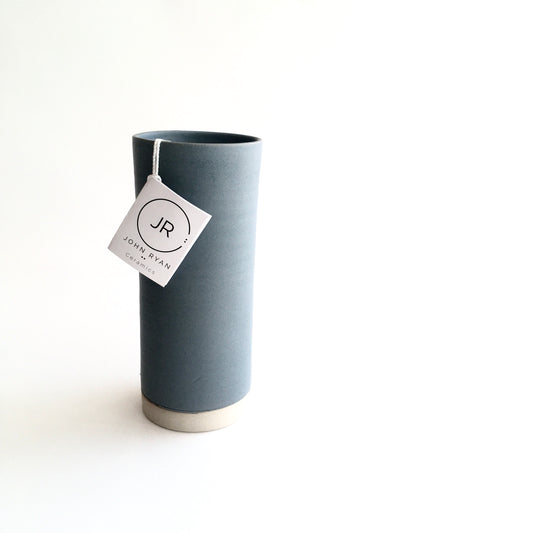 VASE - Soft Grey - Hand Thrown Contemporary Irish Pottery