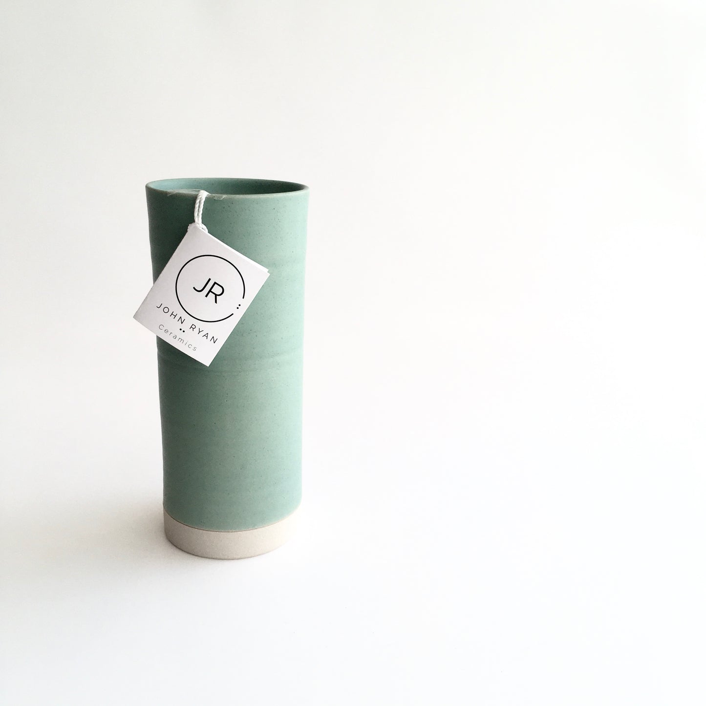 IRISH GREEN - Vase - Hand Thrown Contemporary Irish Pottery