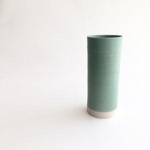 IRISH GREEN - Vase - Hand Thrown Contemporary Irish Pottery