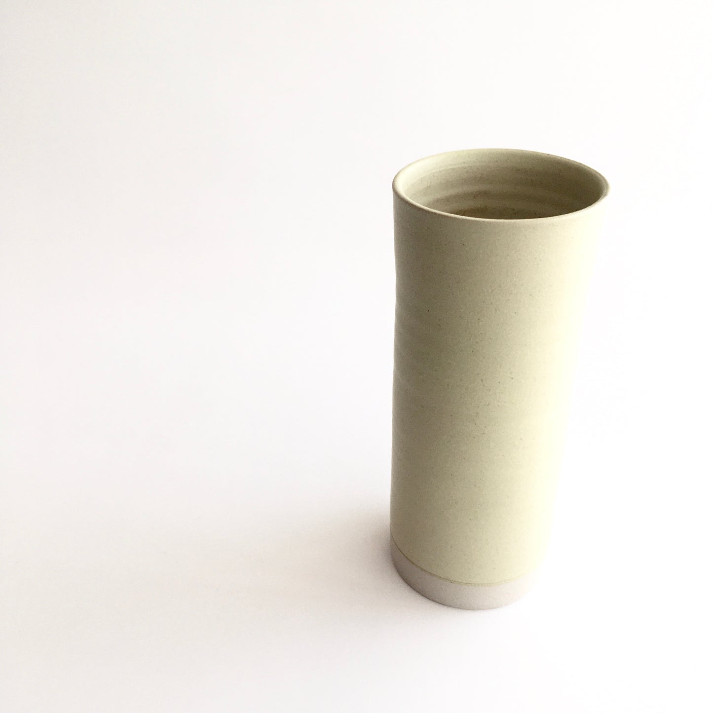YELLOW - Vase - Hand Thrown Contemporary Irish Pottery