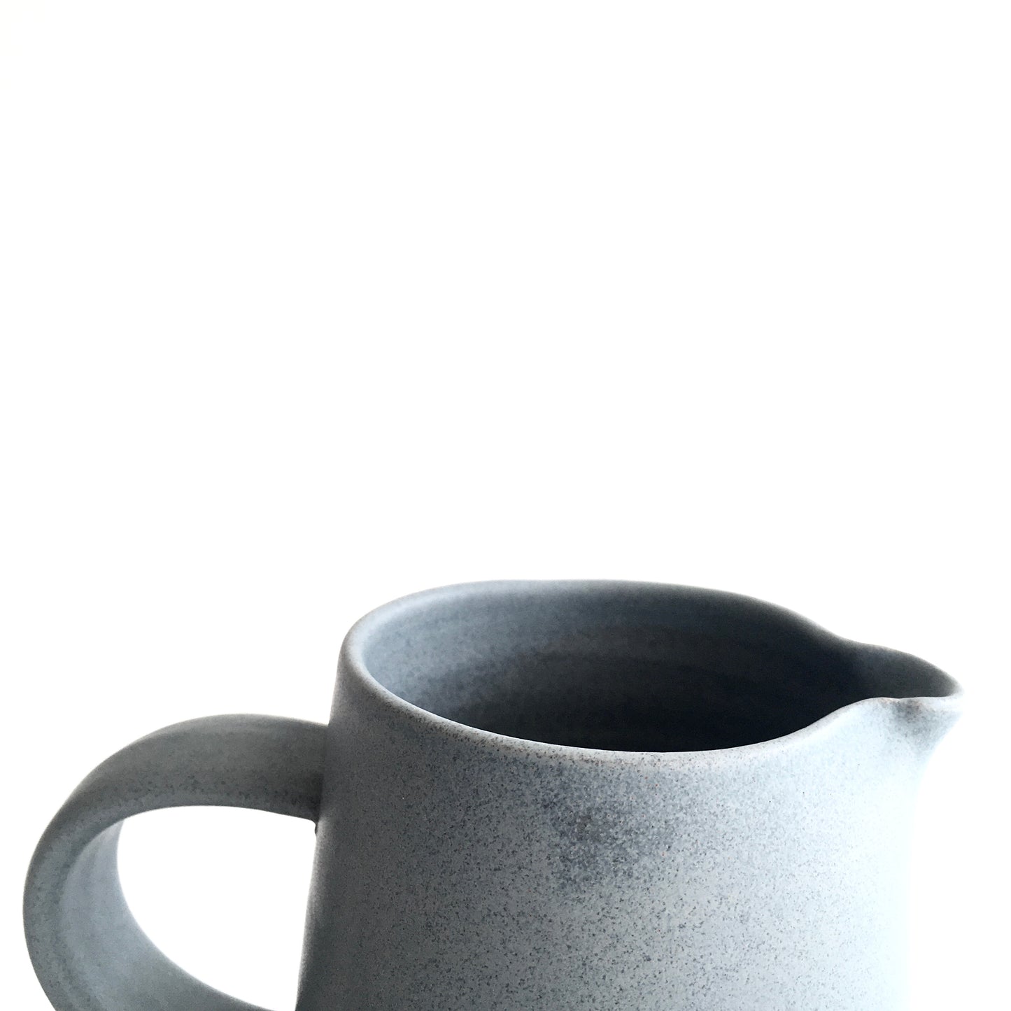 GREY - Conacle Jug - Handled - Hand Thrown Contemporary Irish Pottery