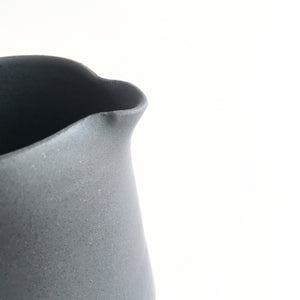 CHARCOAL - Conical Jug - Hand Thrown Contemporary Irish Pottery