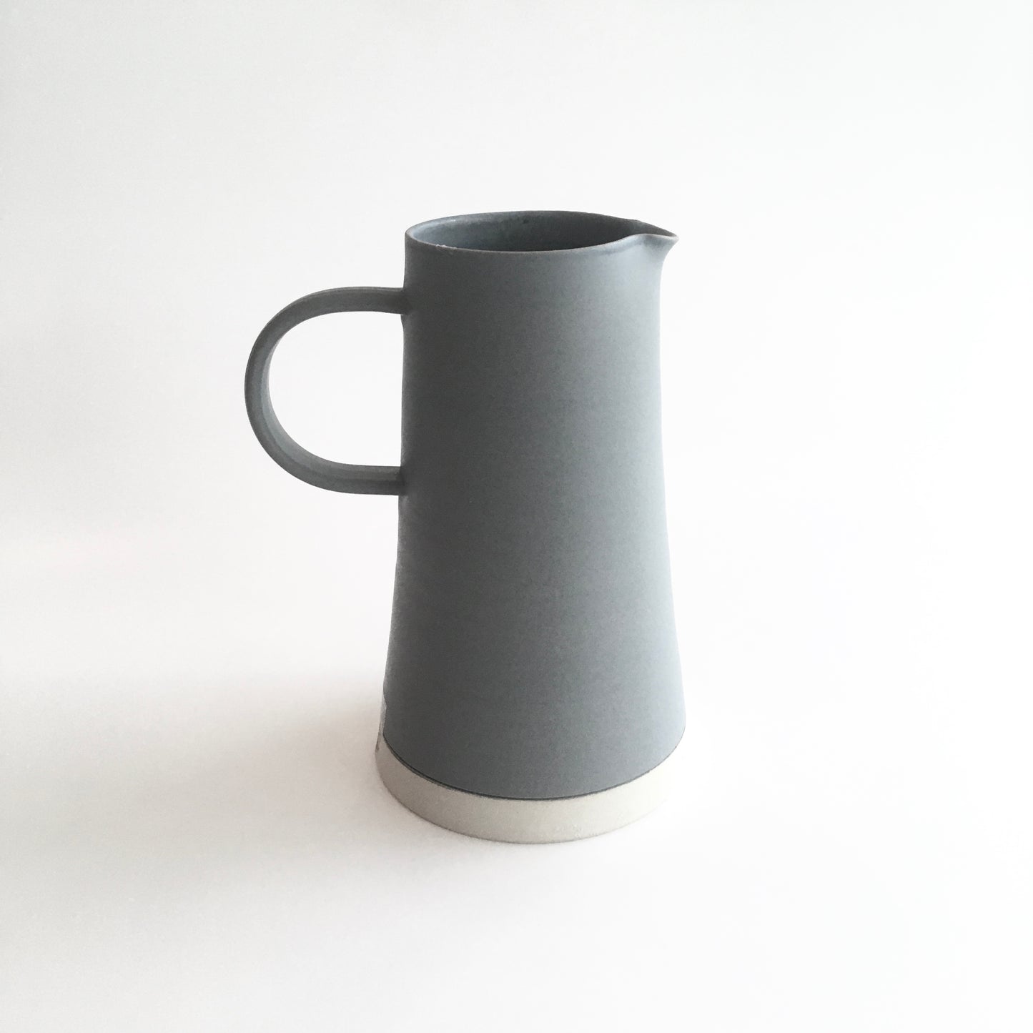 GREY - Conacle Jug - Handled - Hand Thrown Contemporary Irish Pottery