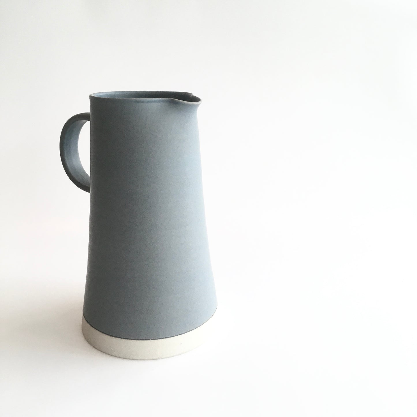 GREY - Conacle Jug - Handled - Hand Thrown Contemporary Irish Pottery