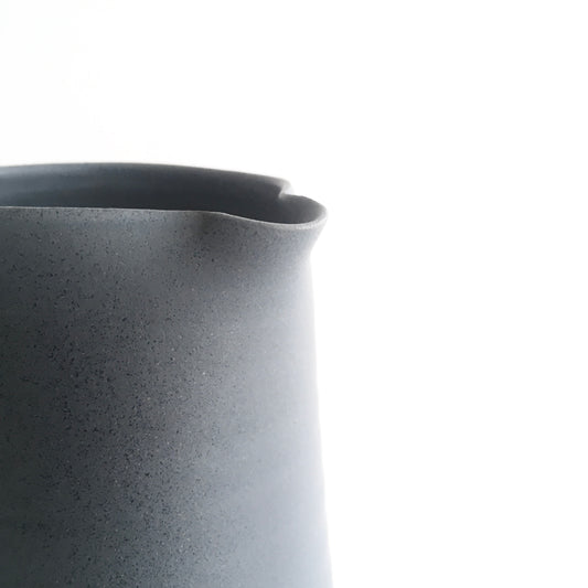 CHARCOAL - Conical Jug - Hand Thrown Contemporary Irish Pottery