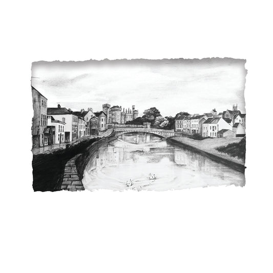 KILKENNY ON THE RIVER NORE - Medieval City Castle County Kilkenny by Stephen Farnan