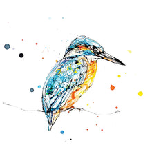 Load image into Gallery viewer, KINGFISHER - by Kathryn Callaghan
