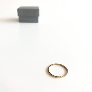 Doon - Silver / Rose Gold / Yellow Gold - Hammered Stacking Ring