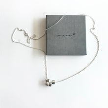 Load image into Gallery viewer, FLOAT - Four Silver Rings Necklace - Made in Ireland
