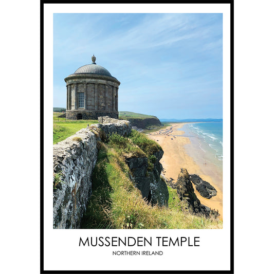 Mussenden Temple - Contemporary Photography Print from Northern Ireland