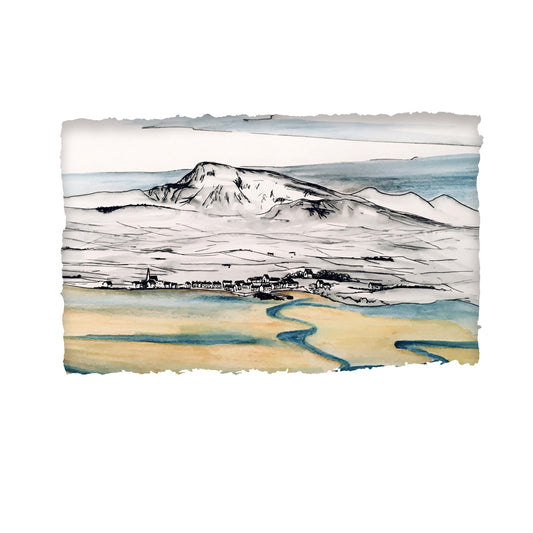 MUCKISH OVERLOOKING DUNFANAGHY - Beautiful Mountainous County Donegal by Stephen Farnan