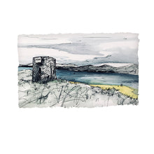 Load image into Gallery viewer, Martello Tower Towards Donegal - County Derry by Stephen Farnan
