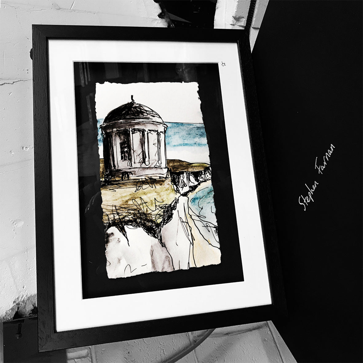 Mussenden Temple (Portrait) by Stephen Farnan