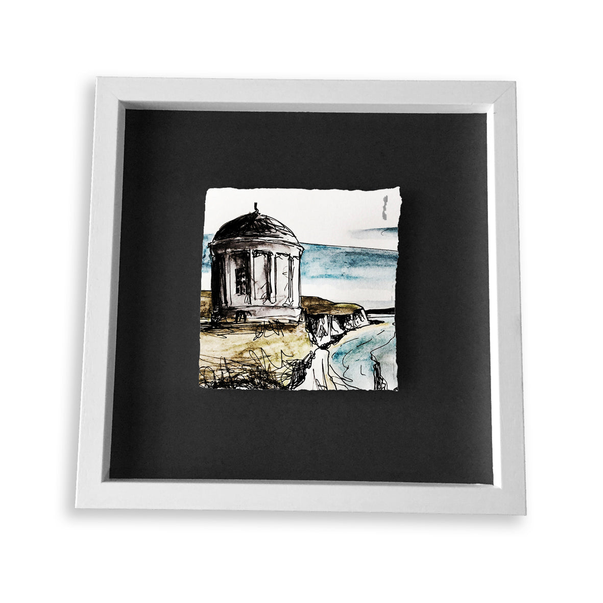 Mussenden Temple (Portrait) by Stephen Farnan