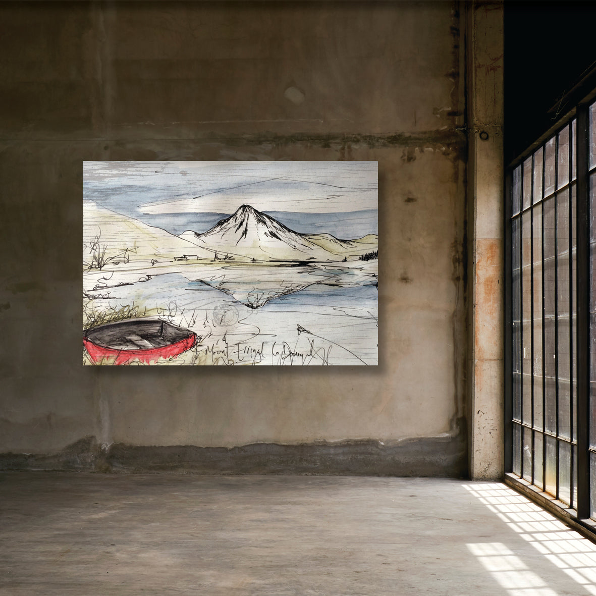 MOUNT ERRIGAL - Iconic Mountain Gweedore County Donegal by Stephen Farnan