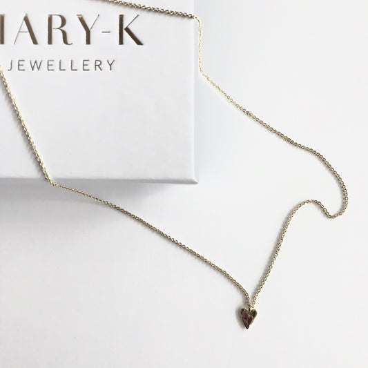 HEART Gold Vermeil Necklace