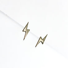 Load image into Gallery viewer, BOLT - Earrings Gold Vermeil - Designed, Imagined, Made in Ireland

